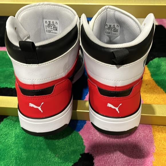 Brand new shoes for sale for men custom made with bandana and black wire - Picture 5 of 7